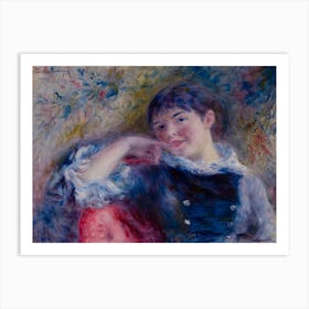 The Dreamer, Pierre Auguste Renoir Art Print