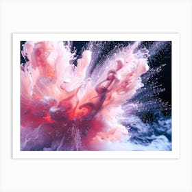 Pink Explosion Art Print