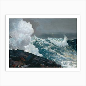 Northeaster (1895), Winslow Homer Art Print