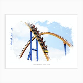 Canada S Wonderland, Toronto, Canada Art Print