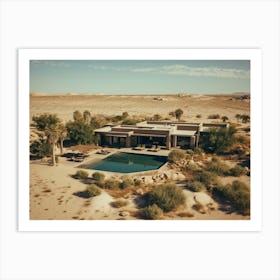 Namibia Desert House Art Print