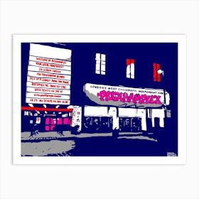 Peckhamplex Cinema London Art Print