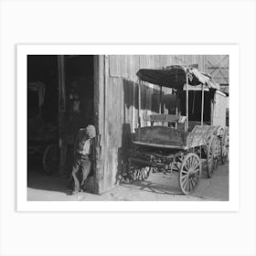 Untitled Photo, Possibly Related To Old Livery Stable, East Side, New York City By Russell Lee Art Print