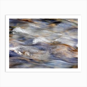 Patterns In The Water Art Print