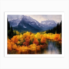 Autumn Vistas 5 Art Print