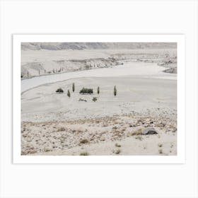 Pakistan Desert Close To Skardu Art Print