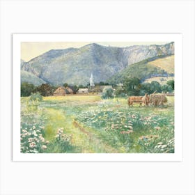 Mountain Pasture Art Print