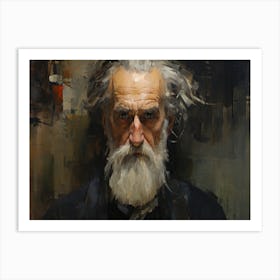 Man With A Beard 1 Art Print