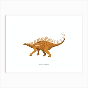 Kentrosaurus Art Print