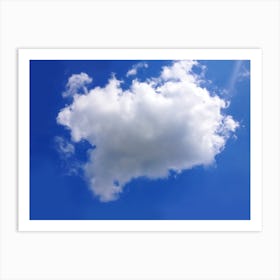 Big Cloud In The Sky Art Print