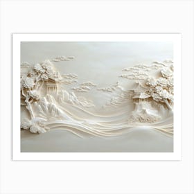 Chinese Landscape 6 Art Print