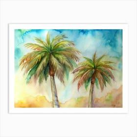 Palm Trees Art Print