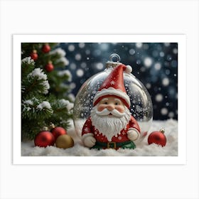 Santa Claus 4 Art Print