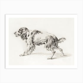 Standing Barking Dog, Jean Bernard Art Print