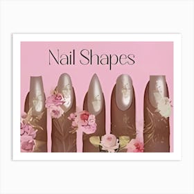 Nail Shapes Art Print