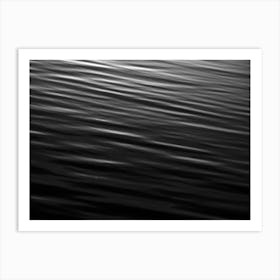 Water In Black And White Art Print