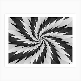 3d Abstract Swirl Background Wallpaper Art Print