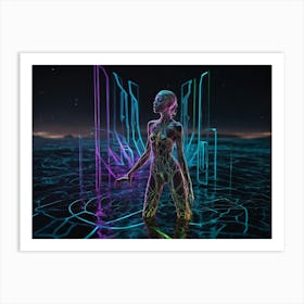 Nebula Art Print