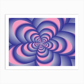 Spiral Sofa Art Print