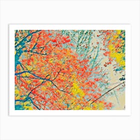 Autumn Trees 2 Art Print