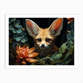 Fennec Fox 1 Art Print
