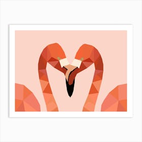 Flamingo Bird Art Art Print