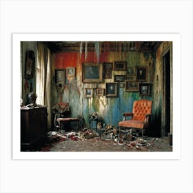 Abandoned Room Art Print