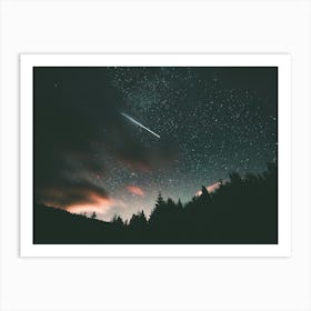 Shooting Star Art Print