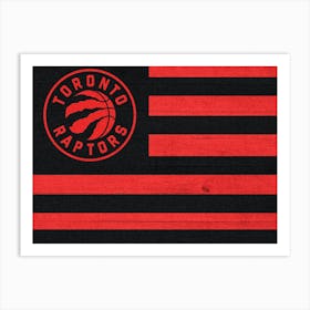 Toronto Raptors 3 Art Print