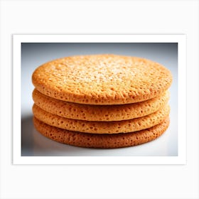 Stack Of Cookies Art Print