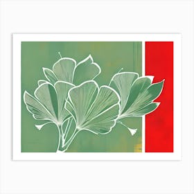 Ginkgo Leaves 46 Art Print