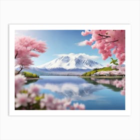 Sakura Blossoms 3 Art Print