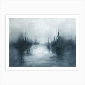 Abstract Cityscape 32 Art Print