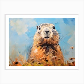 Ground Squirrel 1 Art Print