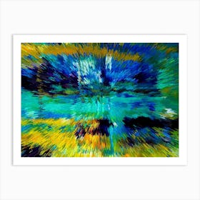 Acrylic Extruded Painting 360 Art Print