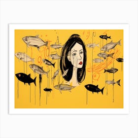 Fishes 1 Art Print