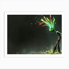 Fantasy Sonic Art Print