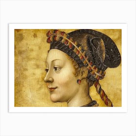 Portrait Of A Lady Art Print