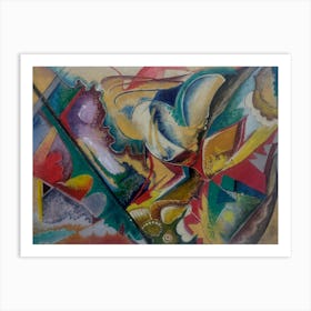 Abstract Wall Art  Inspired By Kandinsky  Art Print