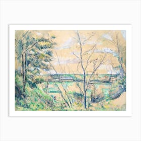 In The Oise Valley, Paul Cézanne Art Print