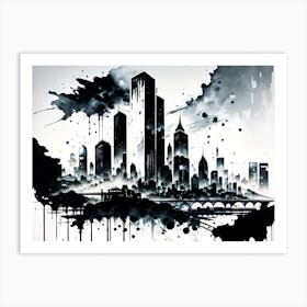 Cityscape 64 Art Print