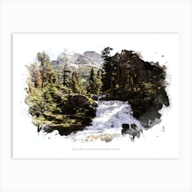 Glacier National Park, British Columbia, Canada Art Print