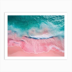 Pink Sand Beach 1 Art Print