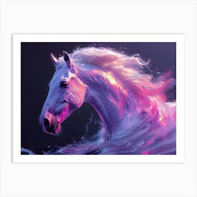 Horsing Art Print