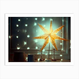 Christmas Star Art Print