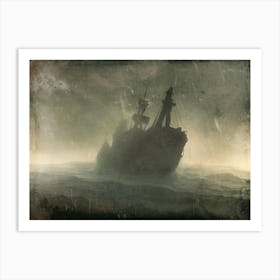 Ghost Ship V Art Print