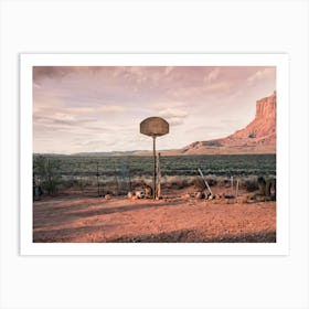 Streetball Courts 2 Utah (USA) Art Print