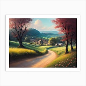 Country Road 20 Art Print