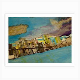 New York City Skyline Art Print