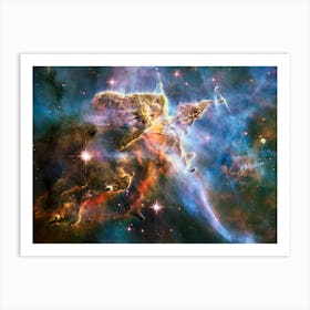 Nebula Galaxy, Nasa Art Print
